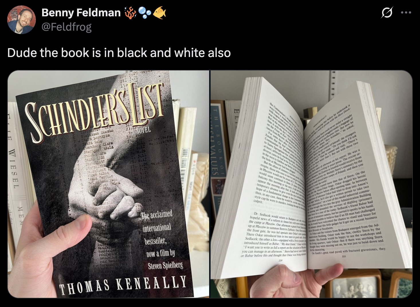 That's probably where he got the idea.